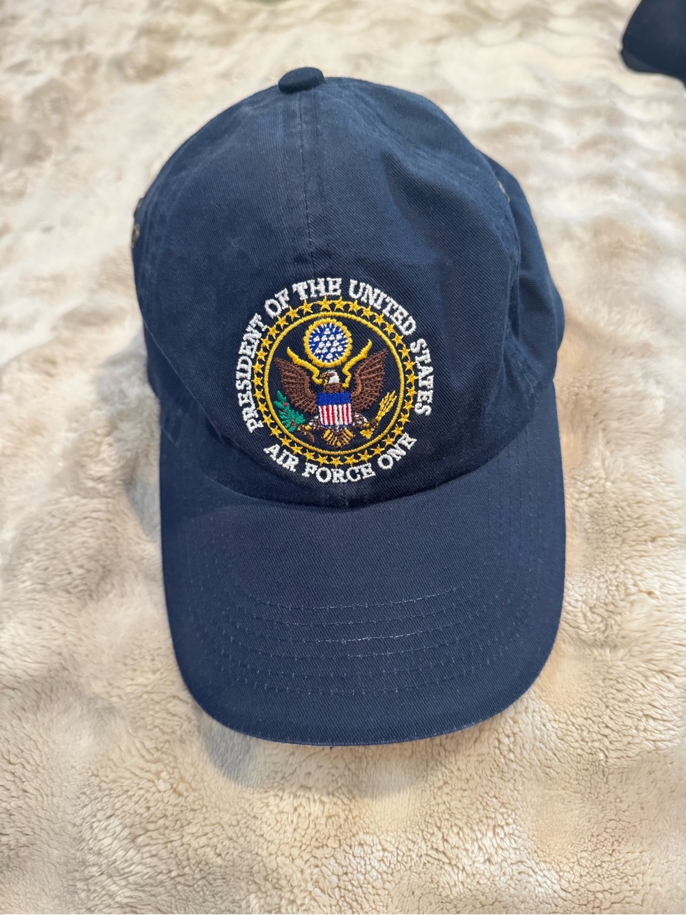 Presidential Seal 'Air Force One' Baseball Cap - Navy